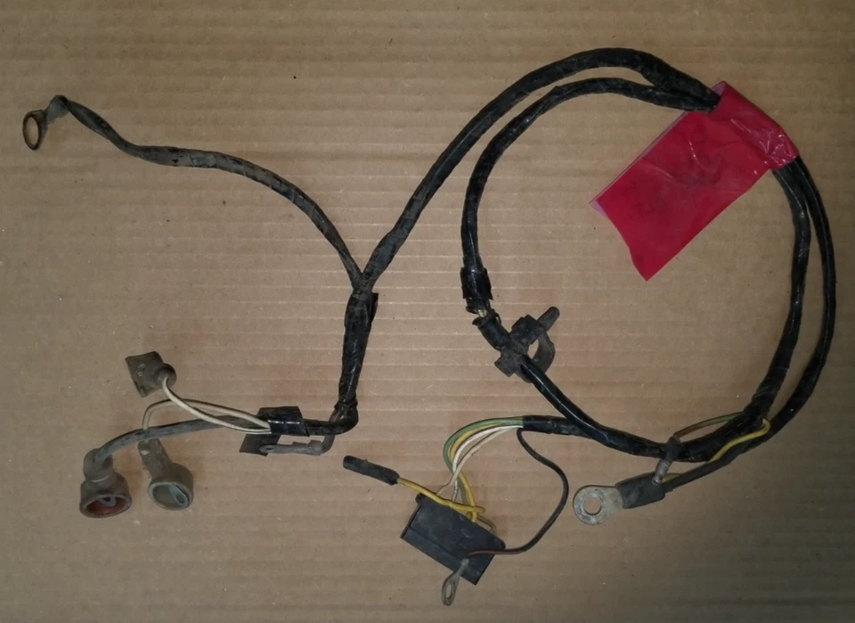 Arnés de cableado alternador debajo del capó Fastback 67 Galaxie 500 Ford 1967 XL LTD Foto 2 de 4