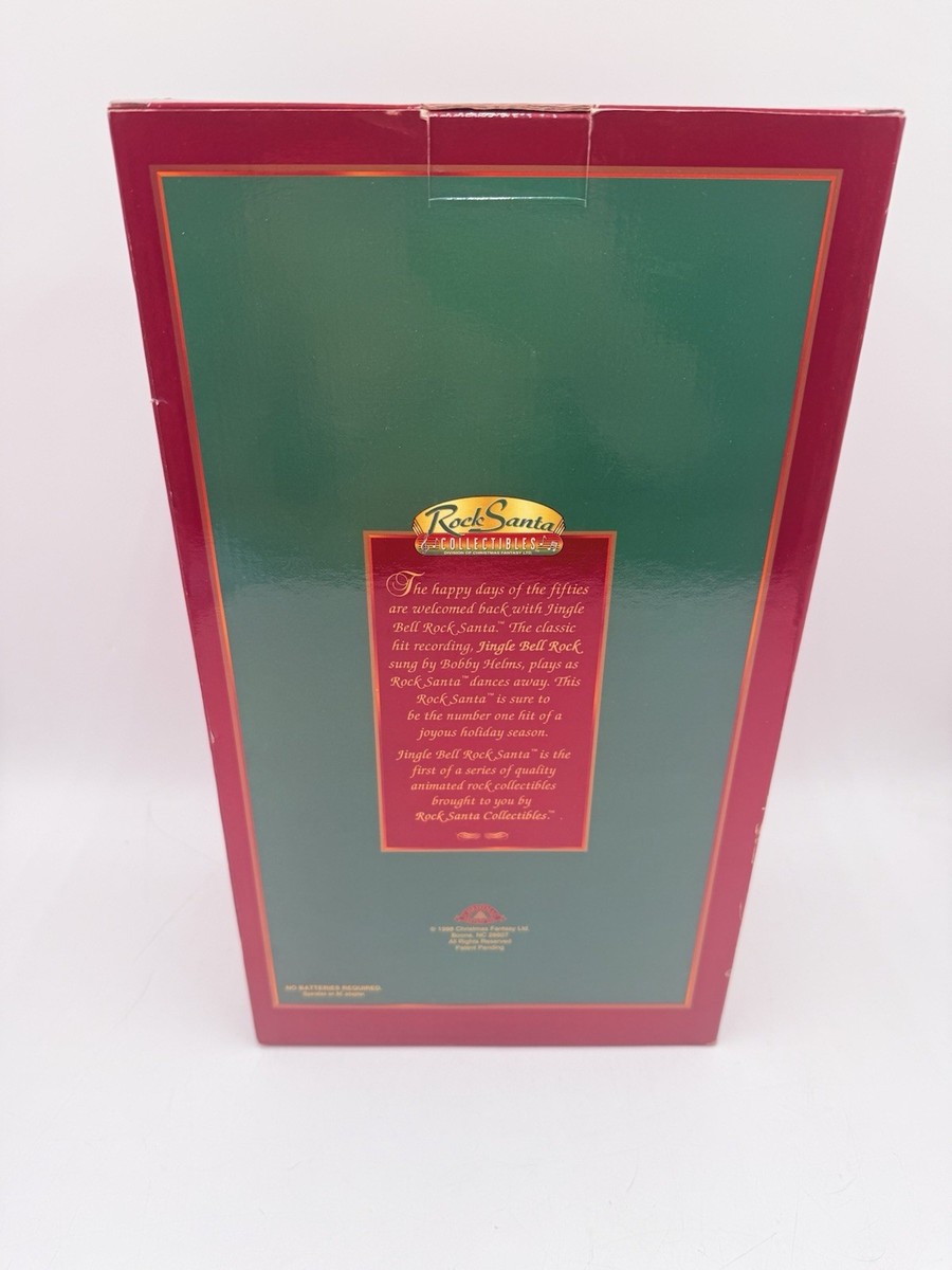 Rock Santa Collectibles Jingle Bell Rock Animated Santa Claus for