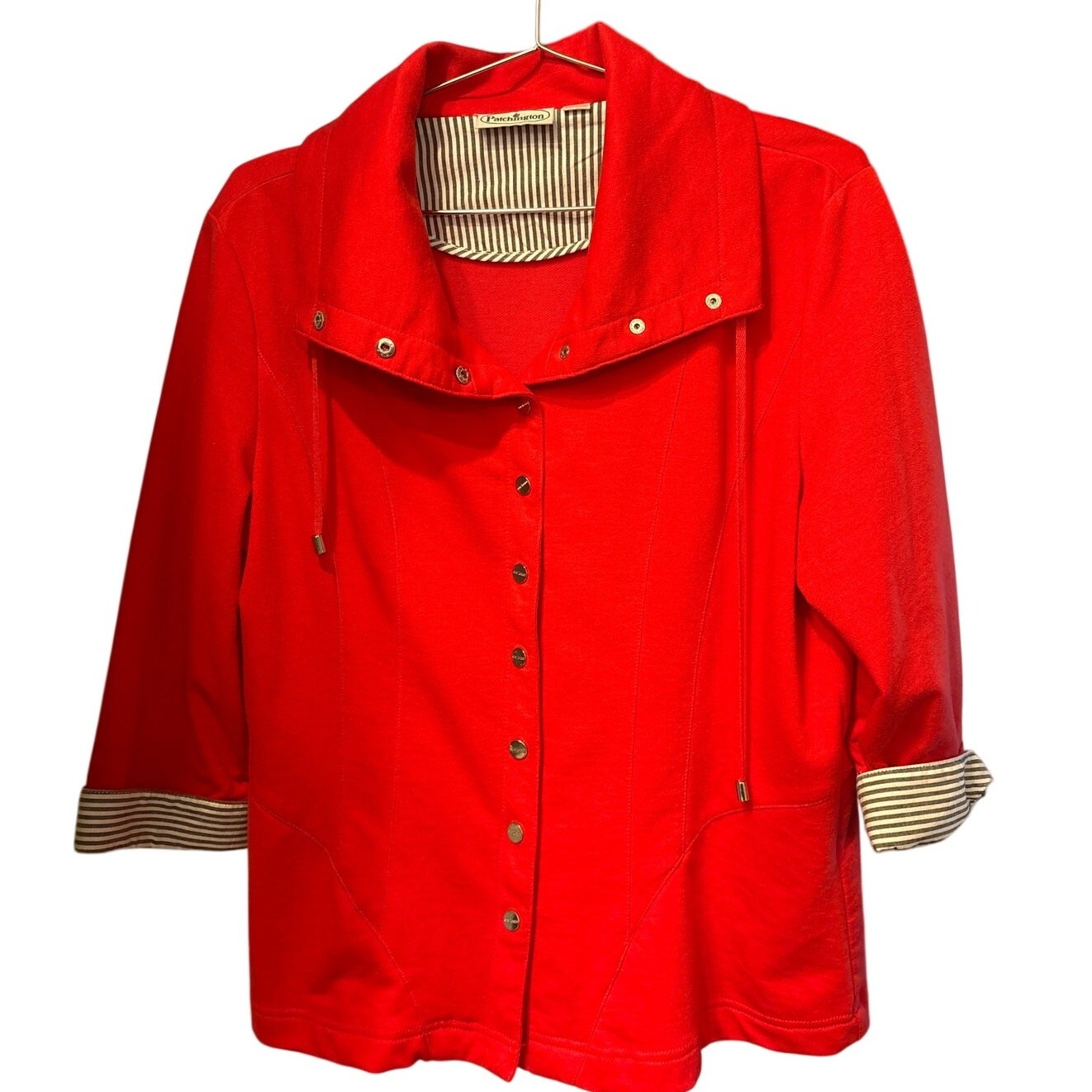 Patchington Size Medium Red Sweater - image 1