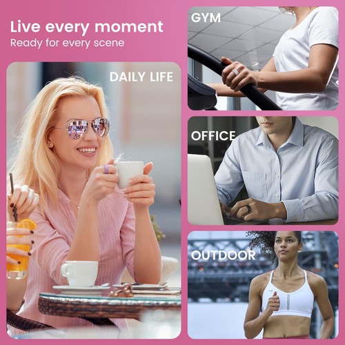 10 Pack Cover for Oura Ring Gen 4 & 3/ULTRAHUMAN Ring AIR, Anti-Scratch Elastic - Picture 6 of 7