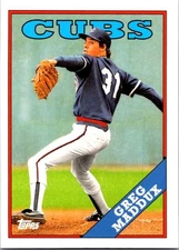 Greg Maddux 2011 Topps #60YOT-37 Chicago Cubs