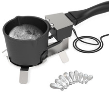 Electric Lead Melting Pot, 5lb Metal Smelter for Fishing Weights & Bullet Molds