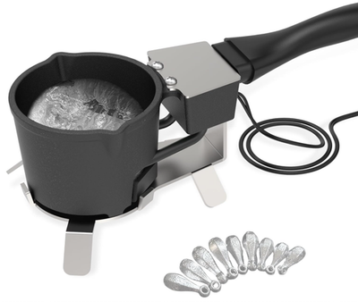 #ad Electric Lead Melting Pot 5lb Metal Smelter for Fishing Weights amp; Bullet Molds $46.99