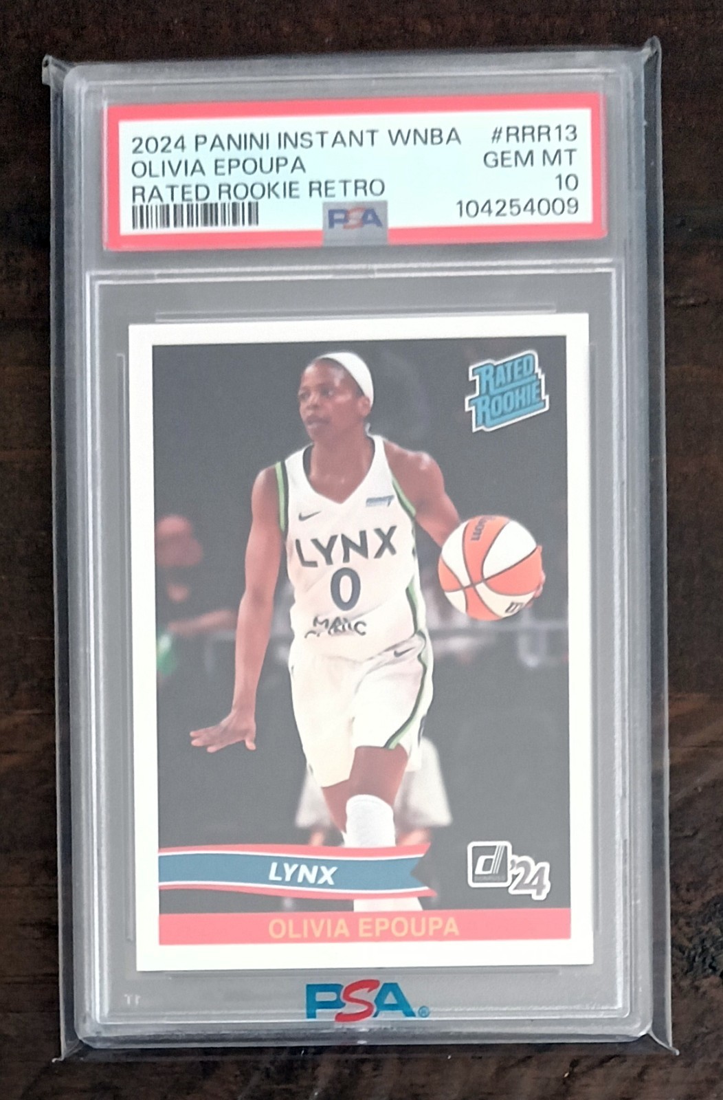 2024 Panini Instant WNBA Retro Rated Rookie 💎ALL PSA 10💎 14 Card Set view 14