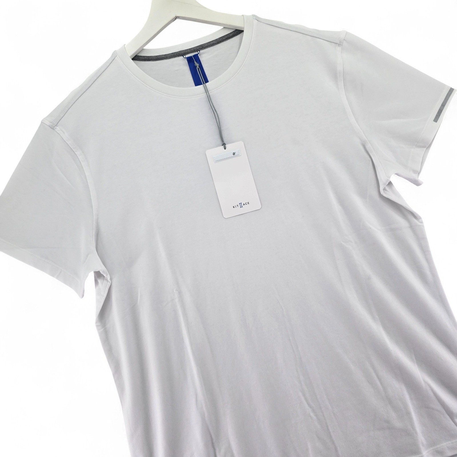 KIT and ACE Ace Crew Uniform Fit Bone White T-Shirt Men's XL Short Sleeve