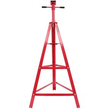 RED Steel Jack Stands Car Emergency Low Profile Lift Hand Tool Adjustable