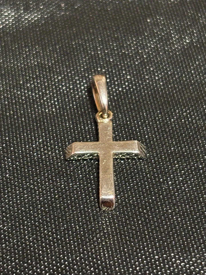 20" GLD Micro Tennis Necklace | Yellow Gold | Pendant Included - Image 3 of 4