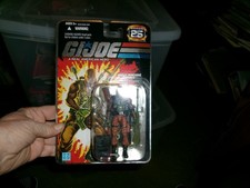 2007 GI Joe 3 3 4 25th Anniversary Heavy Machine Gunner Roadblock-MIP