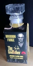 Bourbon Flavor Fudge Glass Decanter  Limited Edition Exp Apr 25 The Godfather