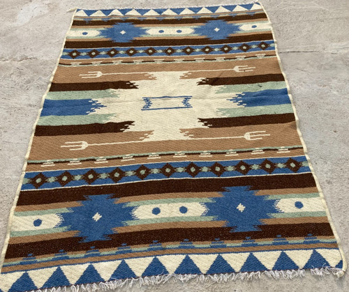 Vintage Handmade Traditional Beautiful Turkish Kilim Floor Rug Carpet 180x122 cm
