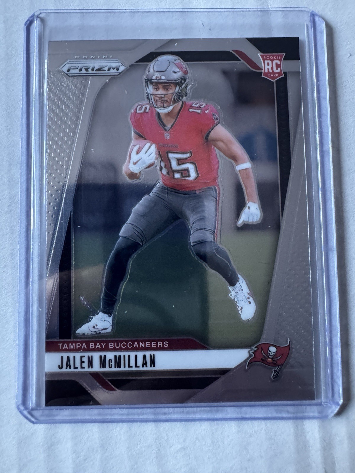 2024 Panini Prizm Jalen McMillan Base RC #338 TAMPA BAY BUCCANEERS