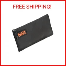 Klein Tools 5139B Zipper Bag, Cordura Nylon Tool Pouch with Heavy-Duty Nylon Zip