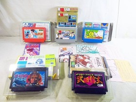 Good Condition Famicom FC Oishinbo Captain Tsubasa Takeda Shingen KUKO