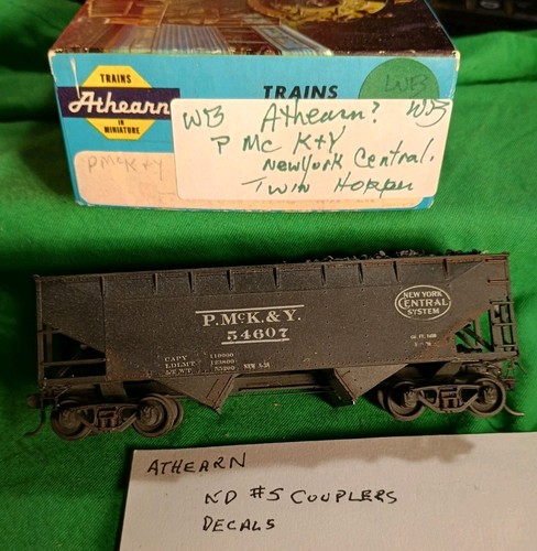 Tolva de carbón P Mc K&Y NYC 34' Athearn R4A 54607 HO personalizada WB Kdee New York Central | Condition: New