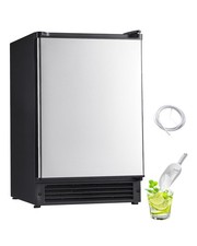 15Lb Commercial Ice Maker 15" Under Counter Built-in crescent Ice Maker Machine