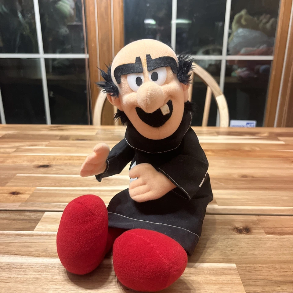 1982-1983 Los Pitufos Gargamel y Jonah Boy 14 de colección peluche Wallace Berrie Peyo Foto 2 de 4