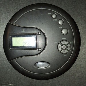 GPX Portable CD Player with FM Radio and 60-Second Anti Skip PC332B READ