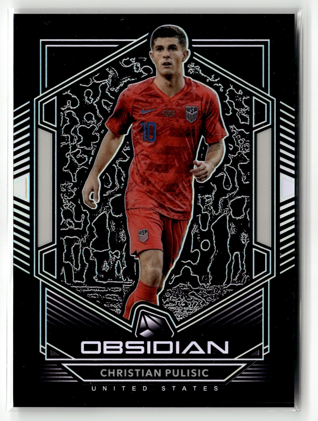 Christian Pulisic 2019-20 Panini Obsidian #1 #/165