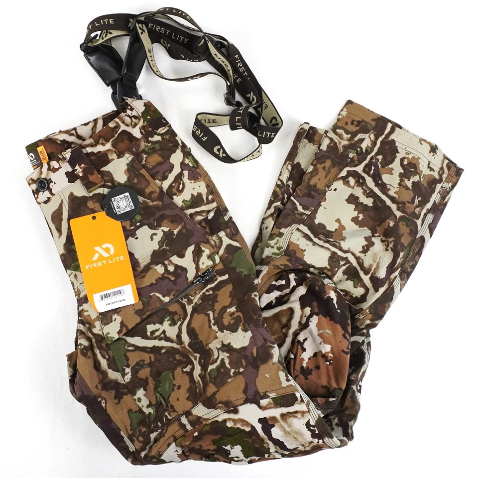 Calça fundição corrugada First Lite camuflagem fusão - Masculina tamanho 30 x 30