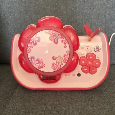 MATTEL BARBIE DVD BLOSSOM PLAYER #BAR330 - Tested/Works - c.2007 - no remote - Image 1 of 4