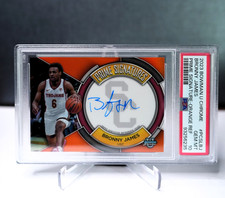 2023 Bronny James Bowman U Chrome 7/25 Prime Signatures Orange Ref GEM MT 10