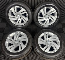 18'' GENUINE RANGE ROVER EVOQUE SILVER DISCOVERY SPORT LAND ALLOY WHEELS TYRES