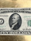 1950-B $10 Federal Reserve Star Note Kansas City J04769217* Choice EF Crisp — photo 10