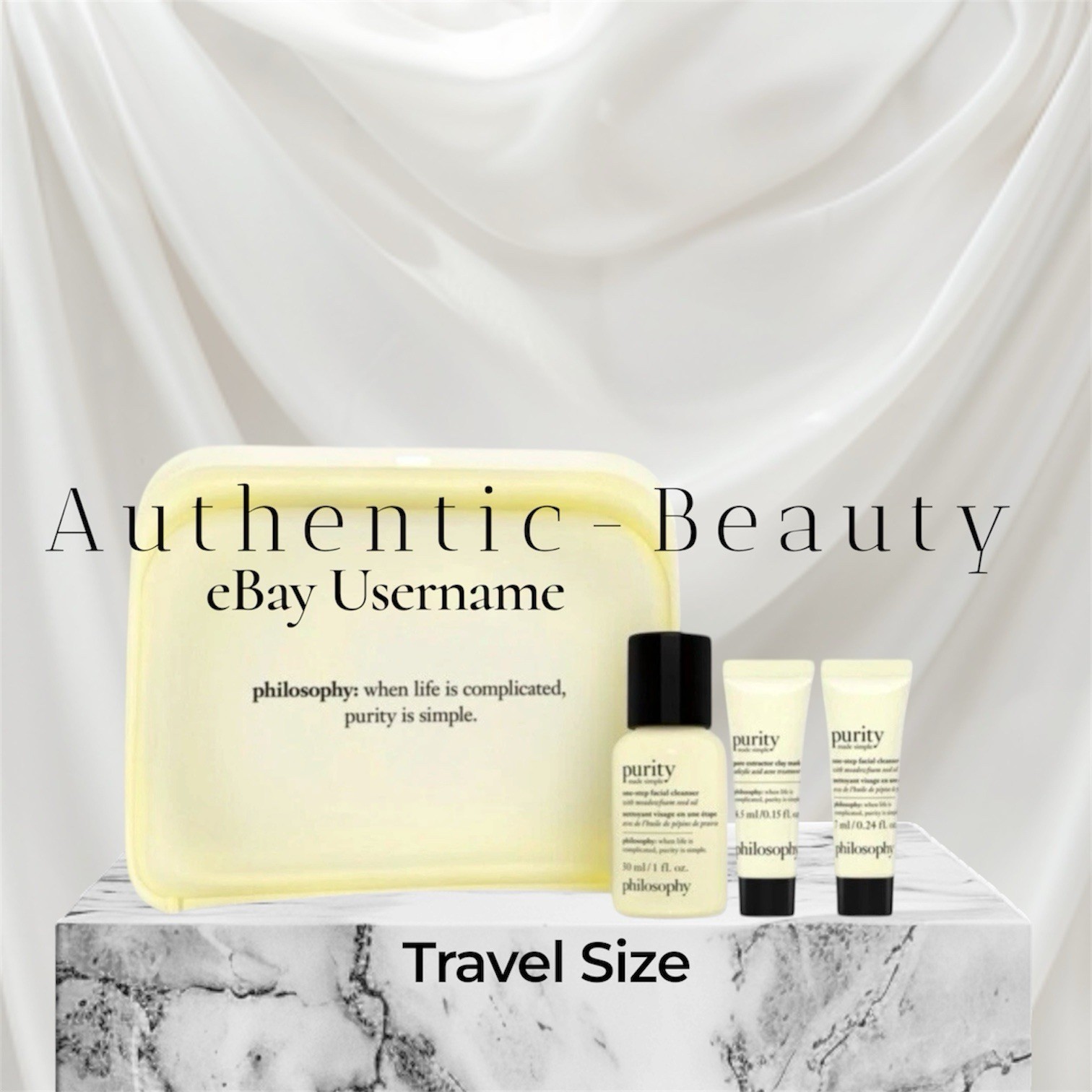 Philosophy Gift Set Purity Made Simple Cleanser Clay Mask Mo