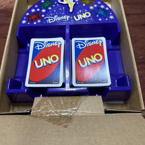 Disney Electronic UNO Family Card Game Mattel 2002 Tested & Works 100% Complete - Picture 2 of 4