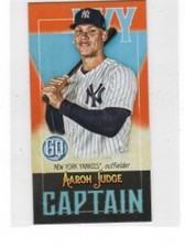 2021 Gypsy Queen Captains Minis #CM-AJ Aaron Judge New York  ID:60210