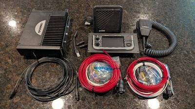 HARRIS Unity XG100M VHF/UHF/700/800 with CH-100 Touchscreen - WIDEBAND ENABLED!
