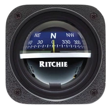 Ritchie V-537B Explorer Compass Bulkhead Mount Blue Dial