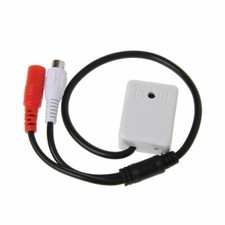 Microphone Pickup Sound Monitoring Device For CCTV Camera Security System