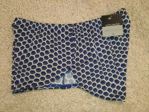 N2N BODYWEAR THE PARKER SPLIT LOUNGE SHORTS. BLUE. SMALL. NWT. RARE. ๐ GAY INT. - Picture 10 of 11