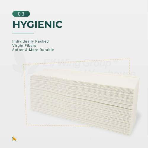 A&C Gentility Compact Interleaved Paper Hand Towel FREE POSTAGE - Picture 5 of 5