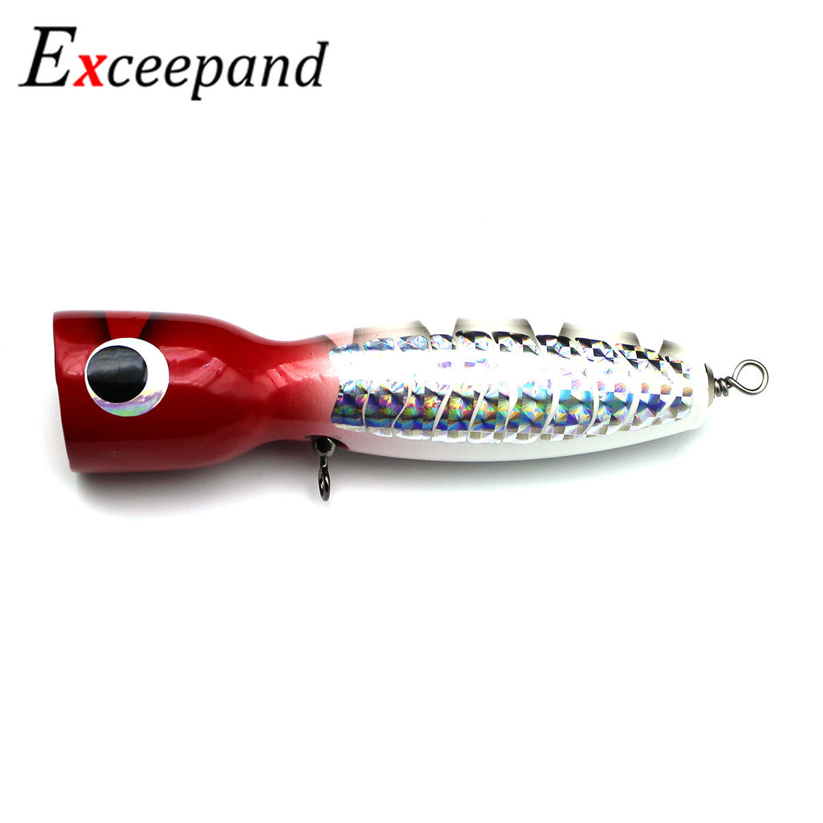 Leurres De Pêche En bois Grand Poisson Popper Artificiel Leurre Topwater Simulation Appât Pêche