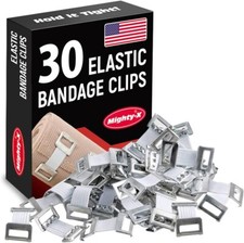 Bandage Clips - 30 Pack - Bandage Wrap Clips
