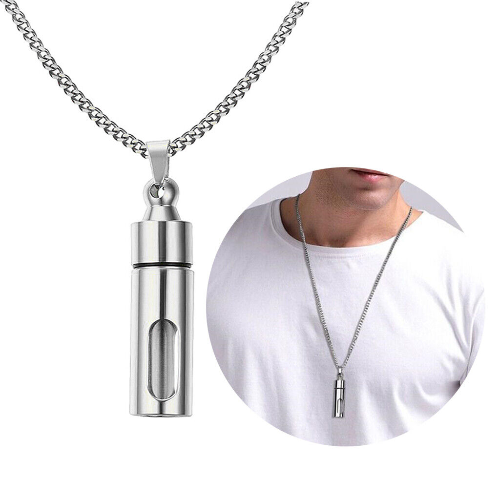 Steel Glass Urn Pendant Necklace For Memorial A Keepsake Sales Time sale results No. 1