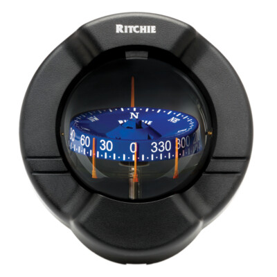 Ritchie Compasses Ss-Pr2 Compass Bulkhead 3.75'' Combi Black