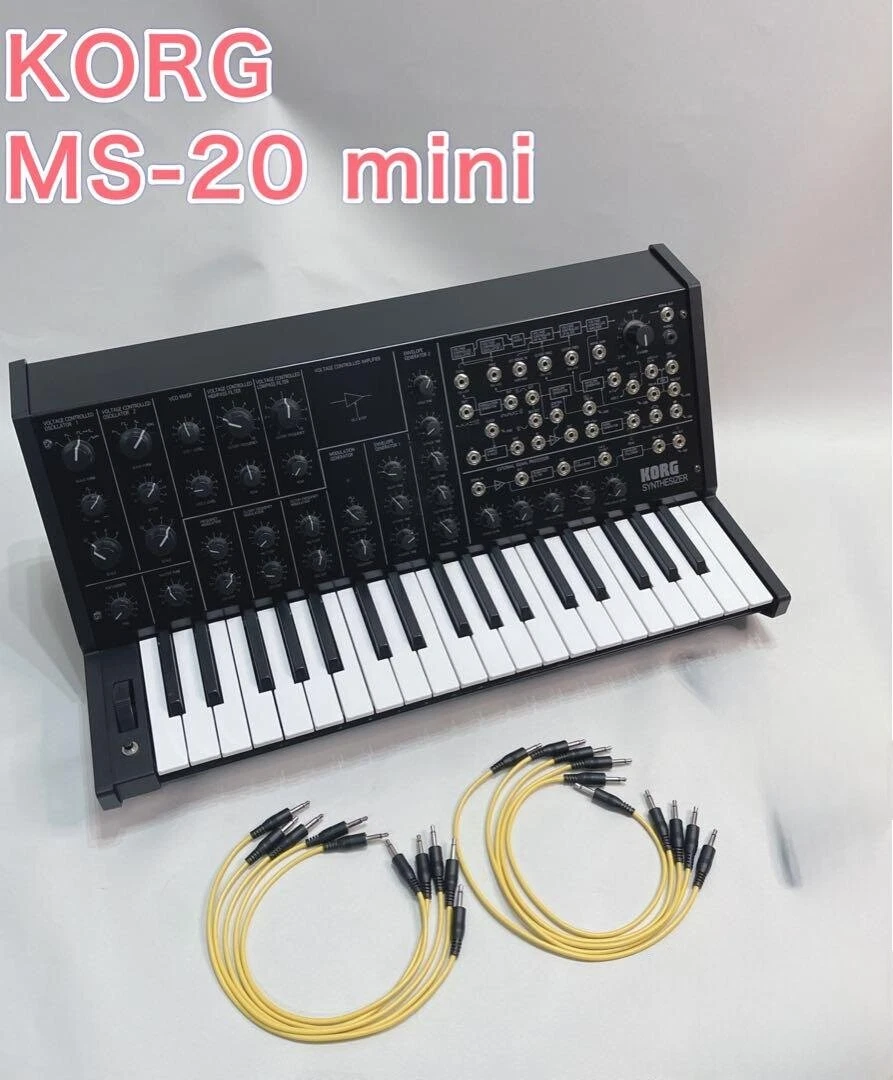 KORG MS-20 Mini Analog Monophonic Synthesizer Keyboard Music