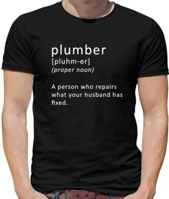 Klempner Definition Herren T-Shirt - Klempner - Handwerker - lustig - DIY - Geschenk