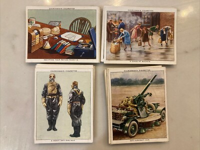 1938 Churchman's Air-Raid Precautions - Pick Your Cards