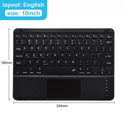 Touchpad Keyboard Case Mouse For iPad 11th 11" A16 2025 Gen M3 Air 6 5 4 Pro 11 - Picture 33 of 42