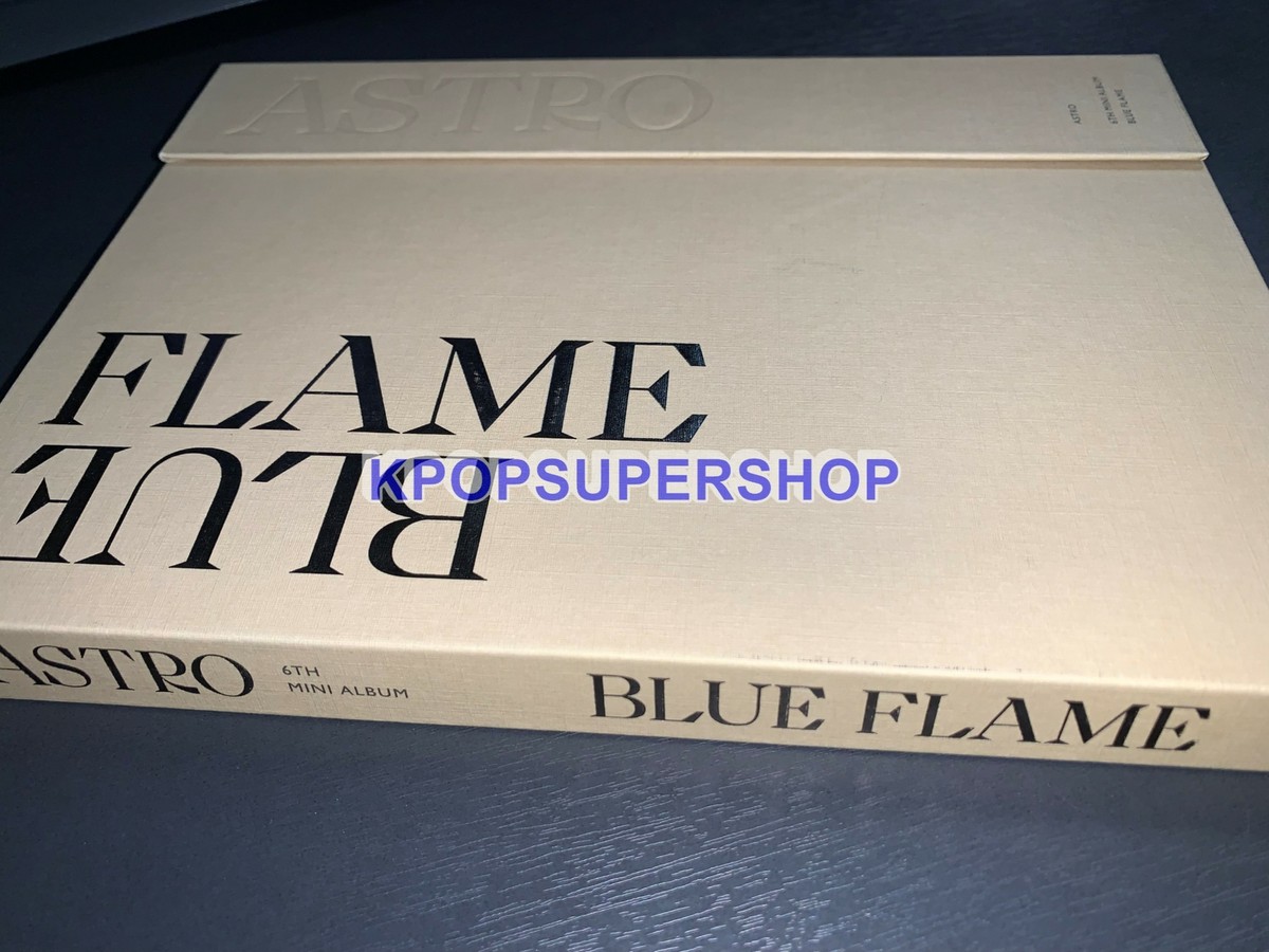 Astro 6th Mini Album Blue Flame The Book Ver. Autographed Signed