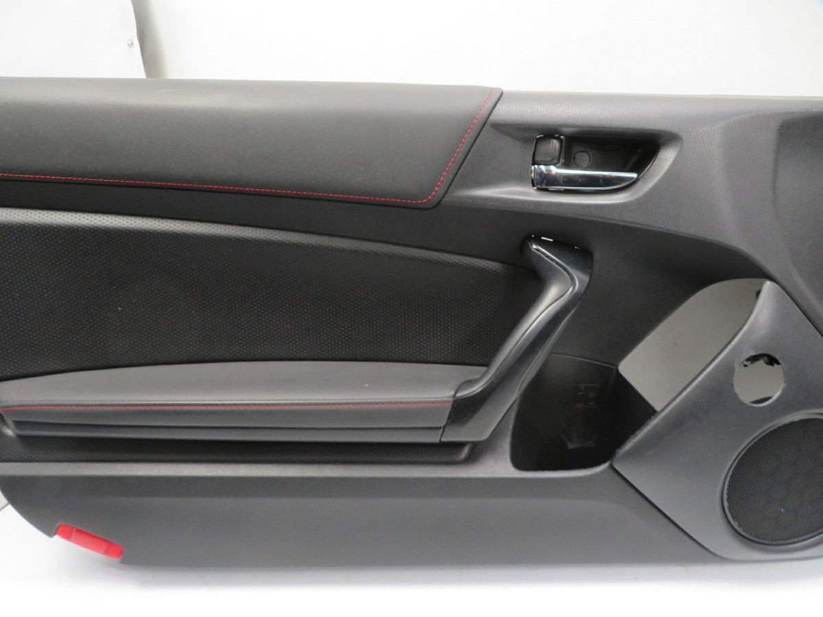 12インチ(LP)　Febb / THE SEASON 新品未使用 19 Subaru BRZ #1212 Door Panel Pair, Black & Red Stitching L & R