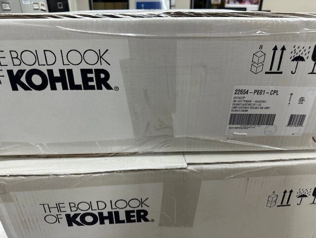 22654-PE01-CPL KOHLER Artifacts 1-Light Polished Chrome Adjustable Pendant - Image 4 of 4