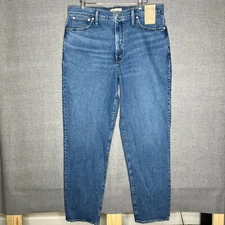Madewell The Perfect Vintage Straight Jean Women's 33TL Tall High Rise NJ307
