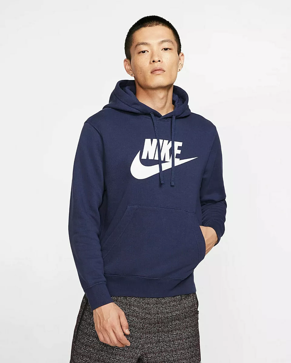 Nike club top sweatshirt navy