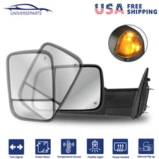 Left Tow Mirror Power Heated Tem Sensor for 2009-2018 Dodge Ram 1500 2500 3500