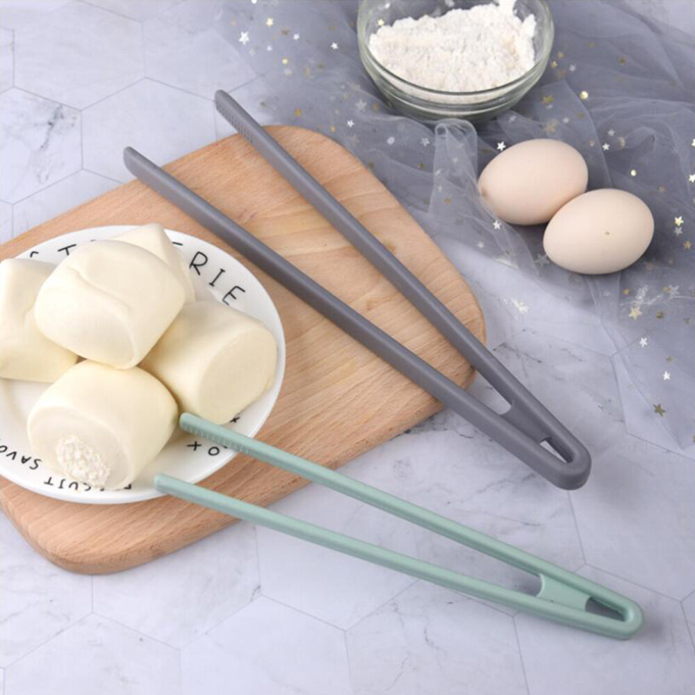 2 Pcs Silica Gel Food Clip Kitchen Tweezers Chopsticks Snacks eBay